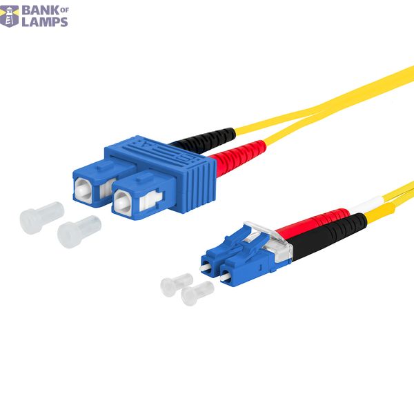 OpDAT patch cord SC-D/LC-D OS2, 6.0 m image 1