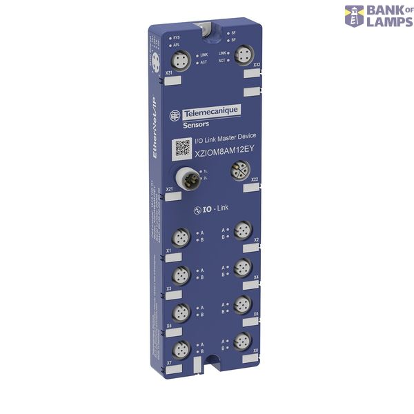 IO Link Master, 8  ports, Class A, IP67, M12, Ethenet/IP, 24VDC (CT à  image 3