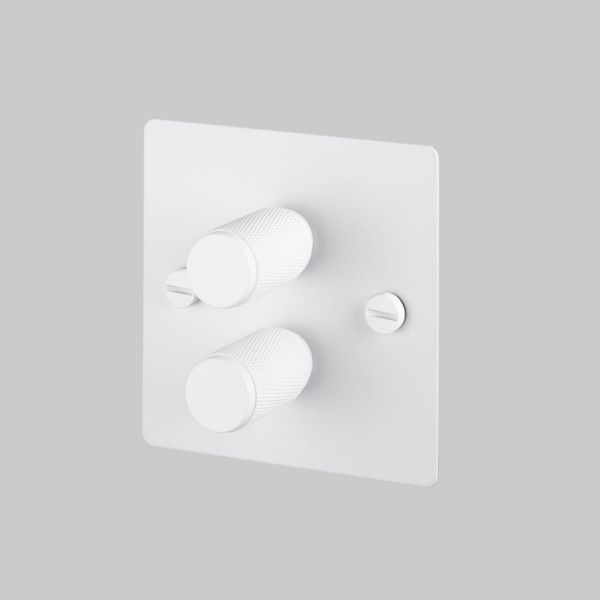 2G DIMMER / 120W / CROSS / WHITE image 1