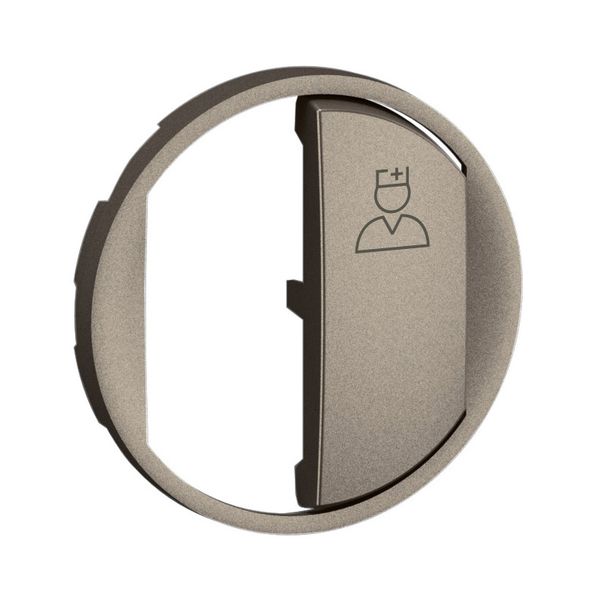 COVER FOR SANITARY CALL BUTTON CELIANE TITANIUM image 3