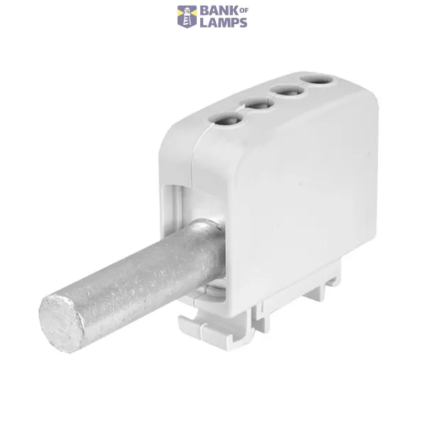 AL/CU universal rail-mounted terminal block ZGGB1x70/2x35s grey image 2