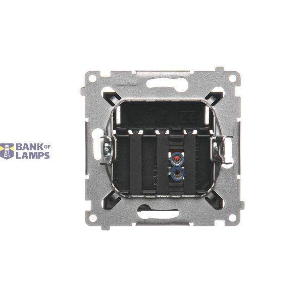 Triple switch with backlight, 10AX, graphite mat image 1