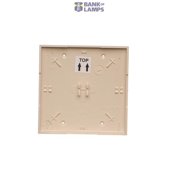 Triple illuminated contact push button, (module), 10AX, quick connection, cream white/electro white image 1