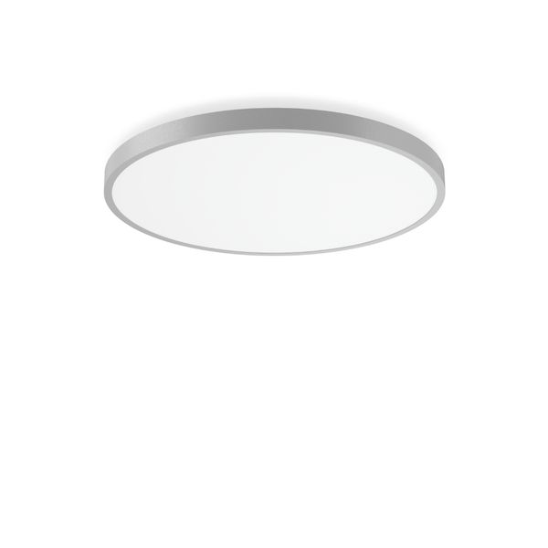 TRIONA round, 76 W, 6800 lm, 827-865, silver, DALI Ceiling and wall lu image 1
