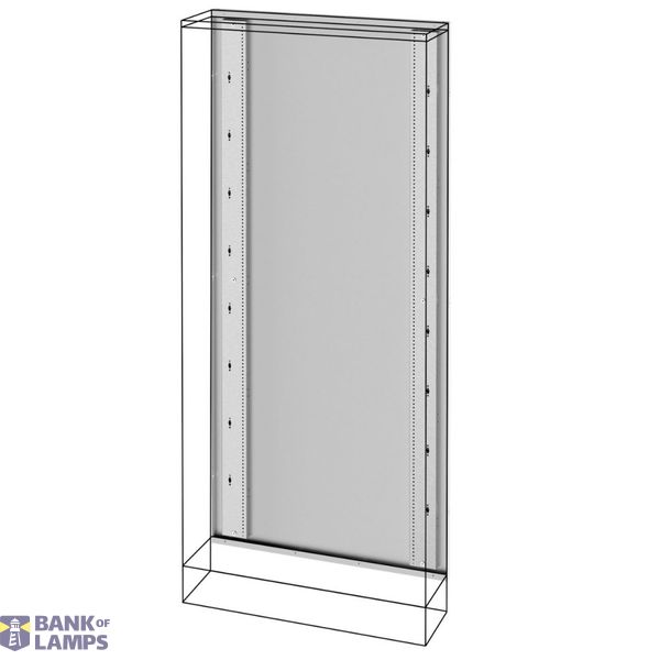 REAR FRAME - FLOOR - MOUNTING DISTRIBUTION BOARDS - QDX 630 L - 850X1600MM image 2