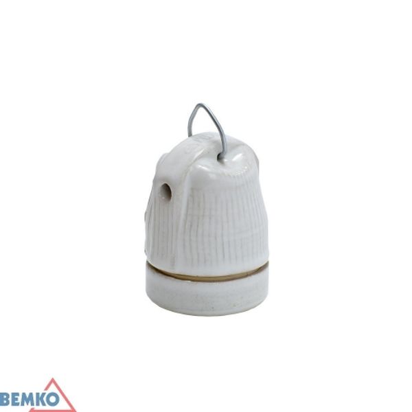 CERAMIC SOCKET E27 WITH HANDLE image 1