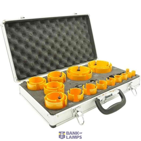 Hole saw set Ironside 24-piece 16-114mm image 1
