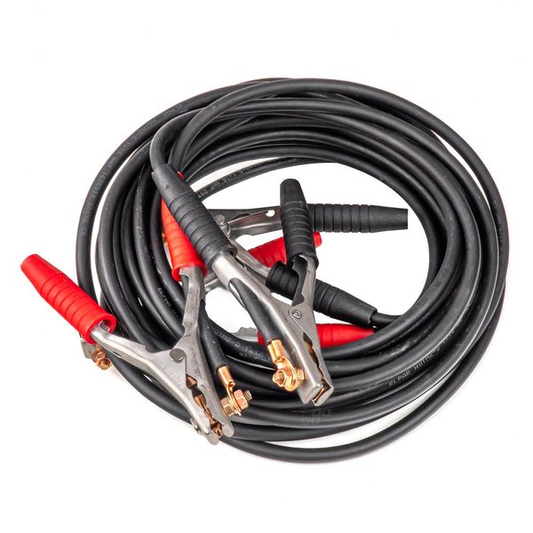 Professional booster cables, 99.9% copper, 1200A – 6 m image 1