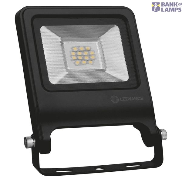 FLOODLIGHT VALUE 10 W 4000 K IP65 BK image 1