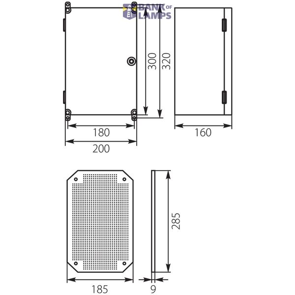 Uni-mini/T UNIbox housing 300x200x160 image 2