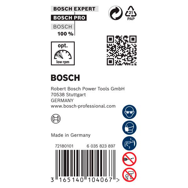 SDS-plus formwork and installation drill bits 22 x 400 mm image 2