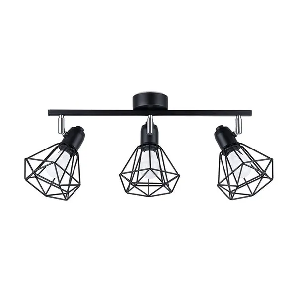 CEILING LAMP ARTEMIS 3 BLACK E14 3X40 IP20 image 1