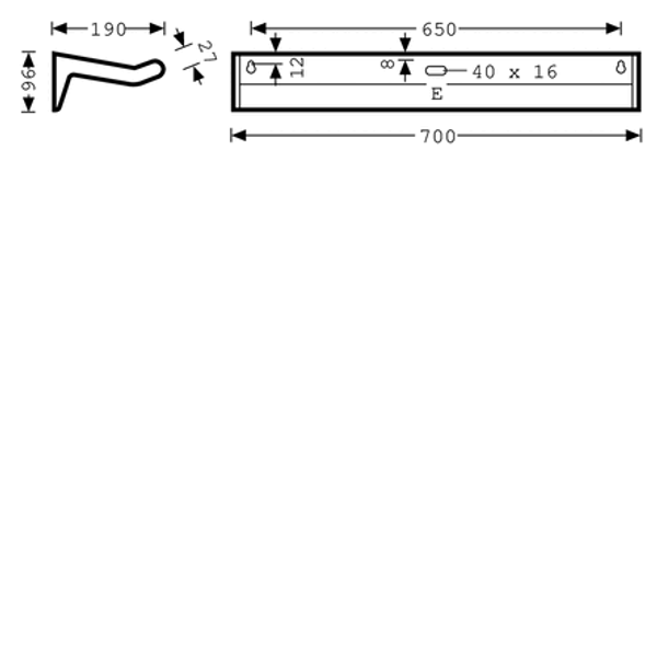 Easy care Sanesca HCL Diffuser White other ETDD8 33W 4800lm asymmetric Wide (AW) IP40 IK06 3 SDCM image 1