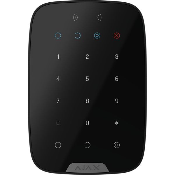 Wireless Desfire keypad, black image 1