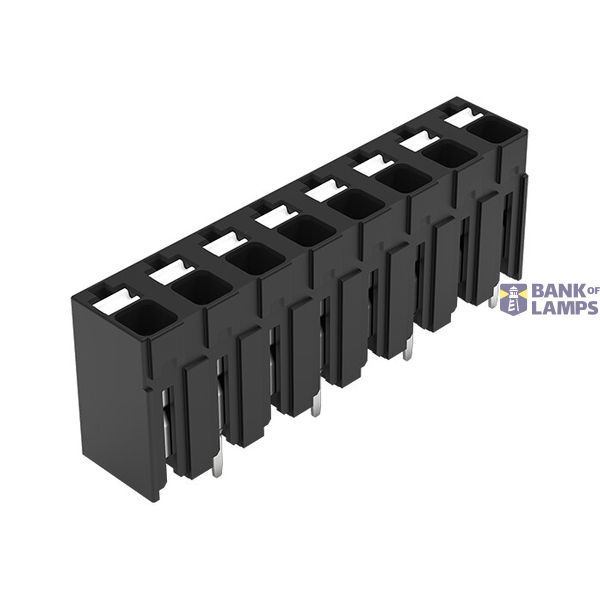 THR PCB terminal block push-button 1.5 mm² black image 1