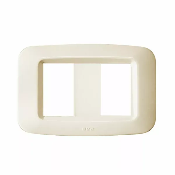 YES MOULD.FR.PLATE 1+1M BLANC WHITE image 1