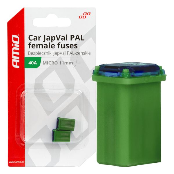 Car JapVal PAL Female fuses 40A AMIO-03461 image 1