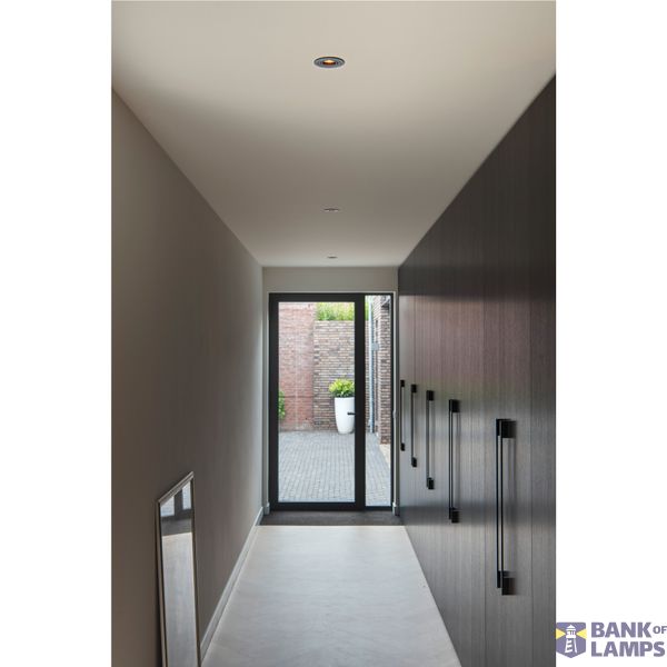 NEW TRIA® 75, recessed ceiling light, 2700K, 38°, IP 20, round, black image 3