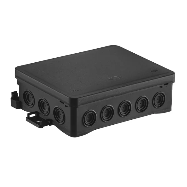 Surface junction box NS9 FASTBOX&HOOK black image 1