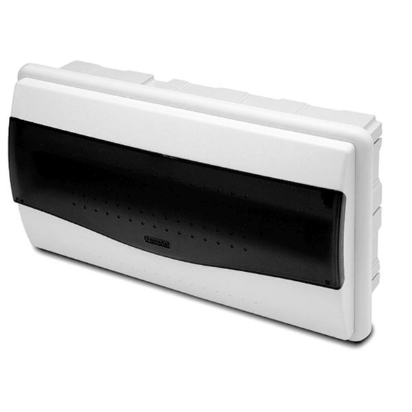 Cabinet NUOVA 3518 18TE under plaster transparent door IP40 image 2