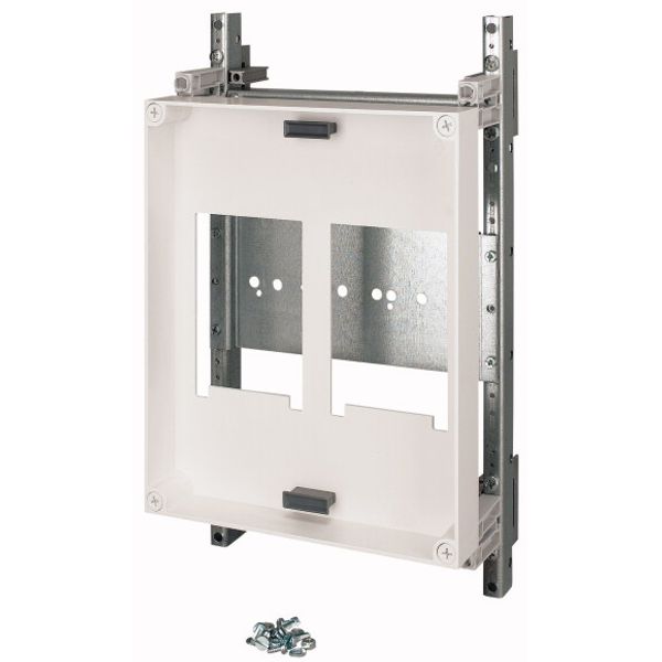 EP52XNH003-4-OG NH switch-disconnectors mounting unit, 160A, WxH=500x300mm, 3x XNH00 4p, mounting on mounting plate image 1