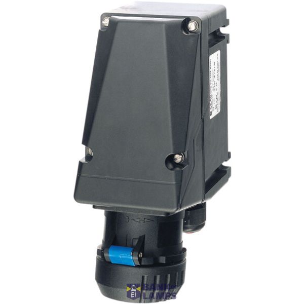 Ex-Wall socket for zone 1/21, 16A-3Pol-6H, Cable entry: 2x M20 image 2