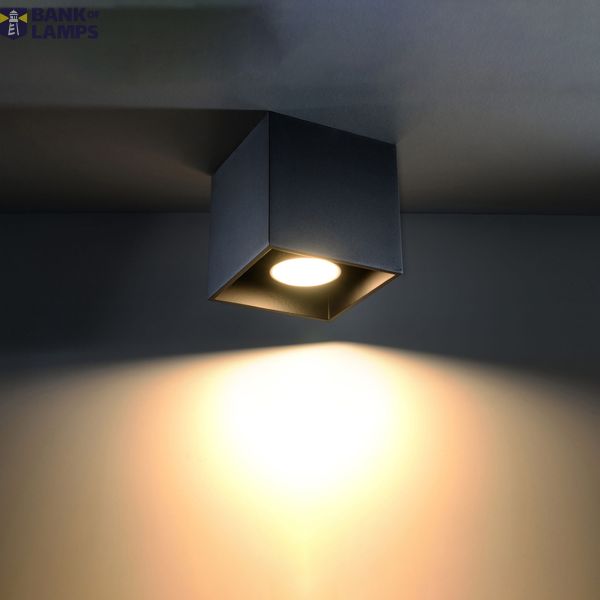 SPOT QUAD 1 BLACK GU10 1X40W IP20 image 4