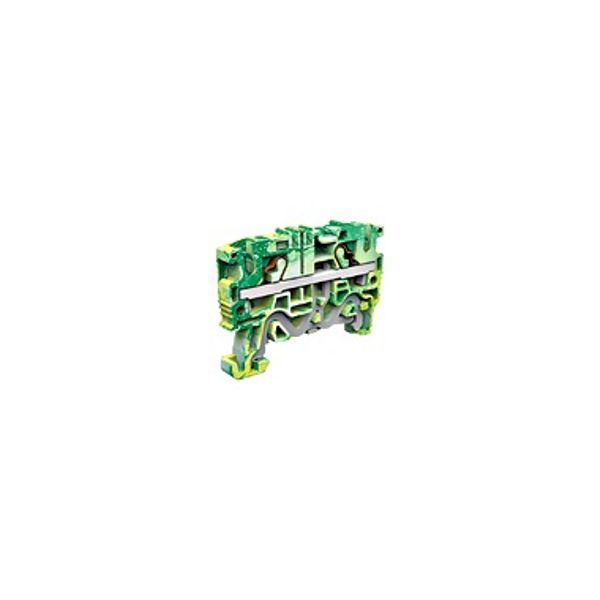 Push-in terminal earth connection EFCE400 4mmý ye/green image 1