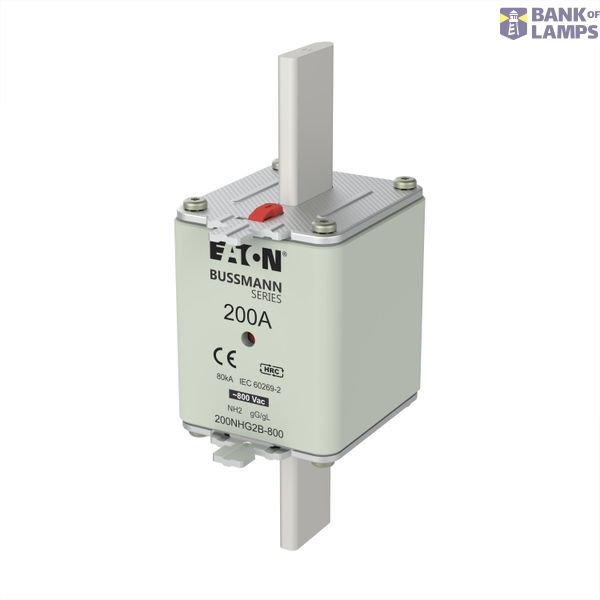 Fuse-link, LV, 200 A, 800 V AC, NH2, Class gG/gL image 3