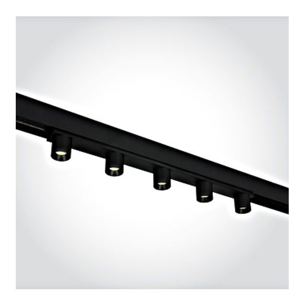 Pointy LED 5x2W 500lm 930 IP20 48VDC 36ø black image 1