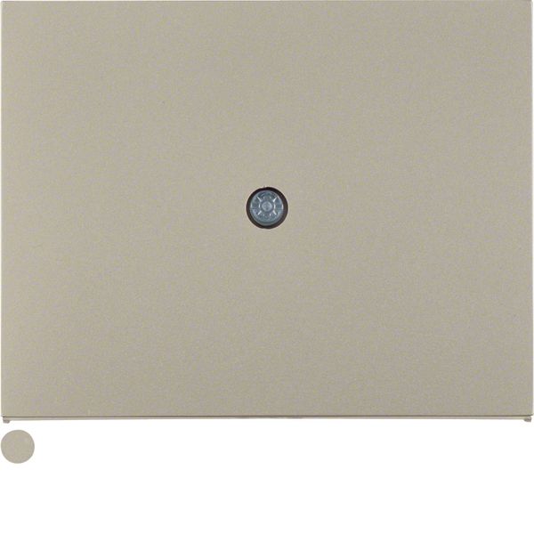 Centre plate for cable out., K.1/K.5, stainless steel matt, lacq. image 3