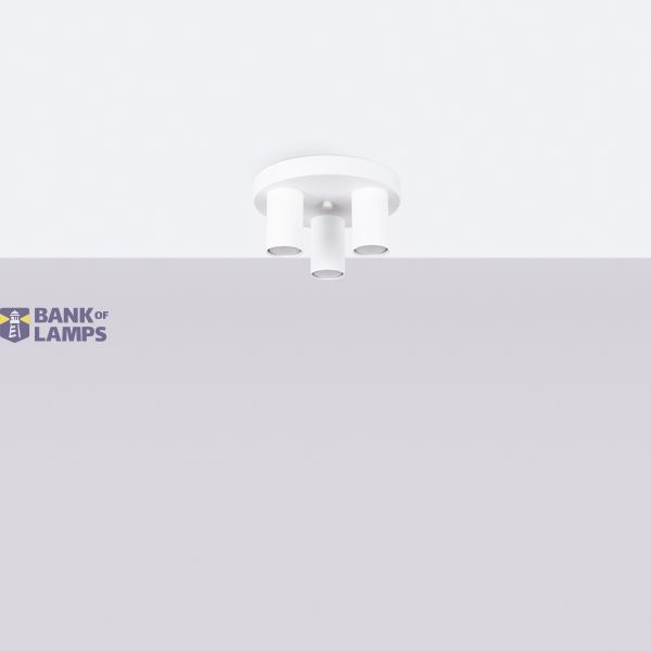 CEILING LAMP LAGOS 3P WHITE 3XGU10 image 8
