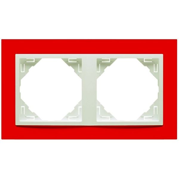 DOUBLE FRAME RED/ICE image 1