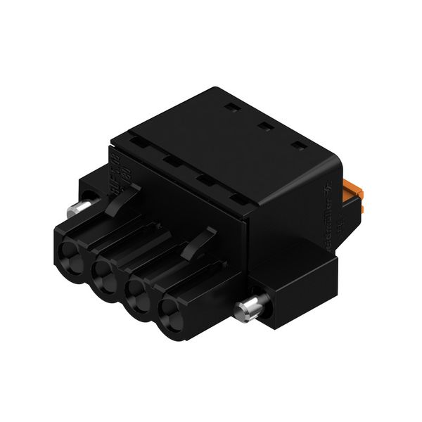 PCB plug-in connector, female plug, 5.08 mm, Number of poles: 4, 180°, PUSH IN with actuator, Clamping range, max. : 3.31 mm², Box image 3