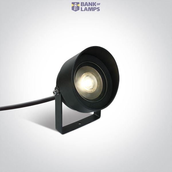 ANTHRACITE COB LED 14W WW IP65 WITH SPIKE 230V image 2