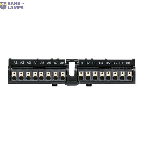 Screw terminals - 4 way - grey - pack of 50 image 1