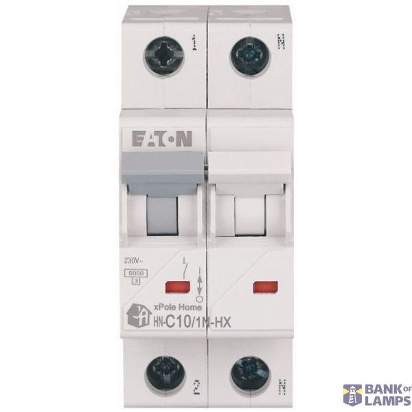 HN-C10/1N-HX Eaton Moeller series xPole Home - HN/HN-HX MCB image 1