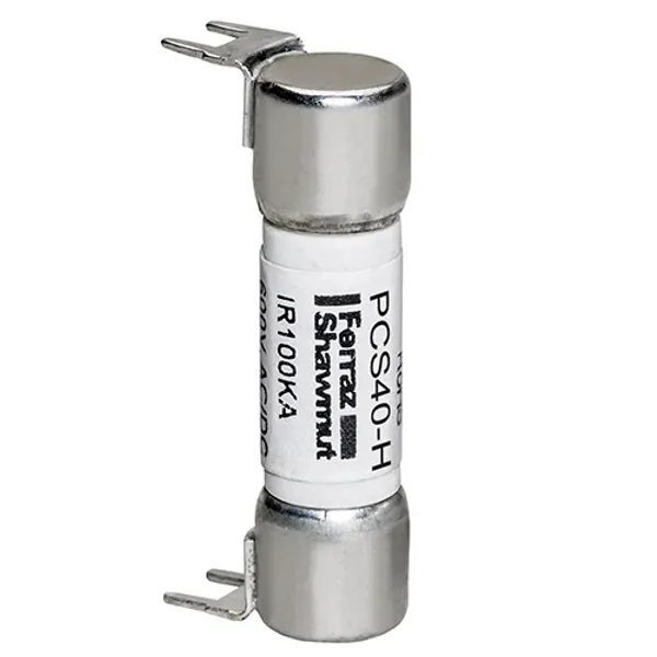 Fuse PCS - Midget - Fast-Acting 600VAC 600VDC 40A Double Hole Mount image 1
