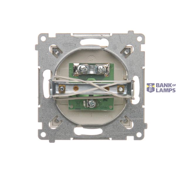 Single roller blind button to control single blind from different locations, 10A, Bronze matt, metalic image 1