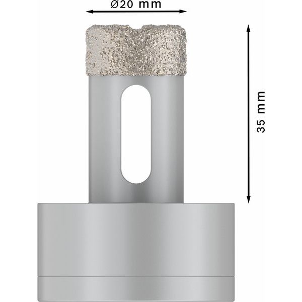 X-LOCK Diamond Cutter Best for Ceramic Dry Speed 20x35 image 3