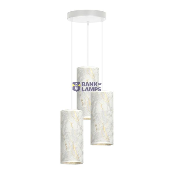 KARLI 3 WH PREMIUM MARBEL WHITE image 1