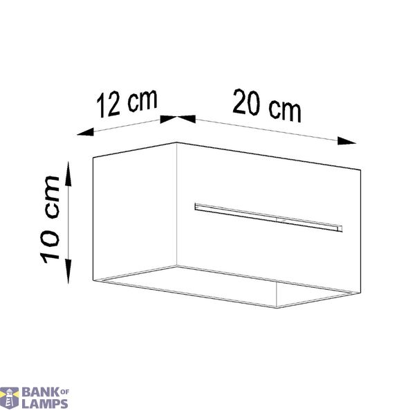 WALL LAMP LOBO MAXI BLACK G9 2X40W IP20 image 7