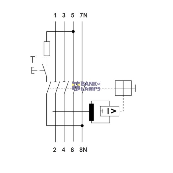 Residual current curcuit breaker 125A, 4-pole, 300mA, type A image 3