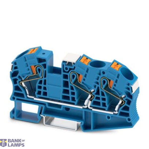 PT 16-TWIN N BU-R-CLM - Multi-conductor terminal block image 1