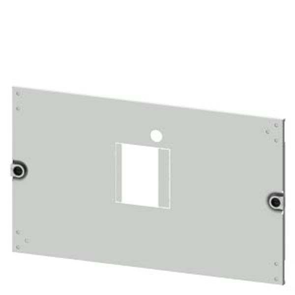 Masking frame 3VA12 (250 A), 4-pole, withdrawable, drive: direct, motorized operating mechanism, RCD: without, H: image 1