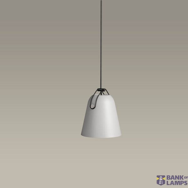 Pendant Napa Big for Deltatrack E27 23W Stone grey image 1