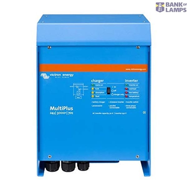 Victron Energy Power Inverter / Charger MultiPlus 24/3000/70-50 120V VE.Bus (UL1741 & 458) image 1
