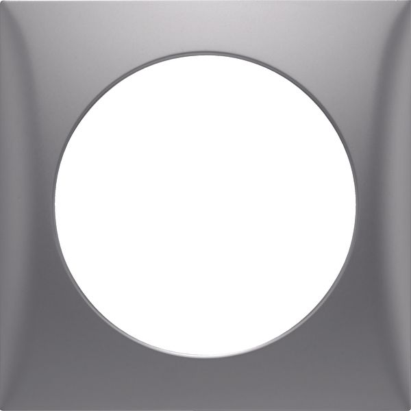 Frame 1gang, Integro Flow, chrome matt, galvanised image 1