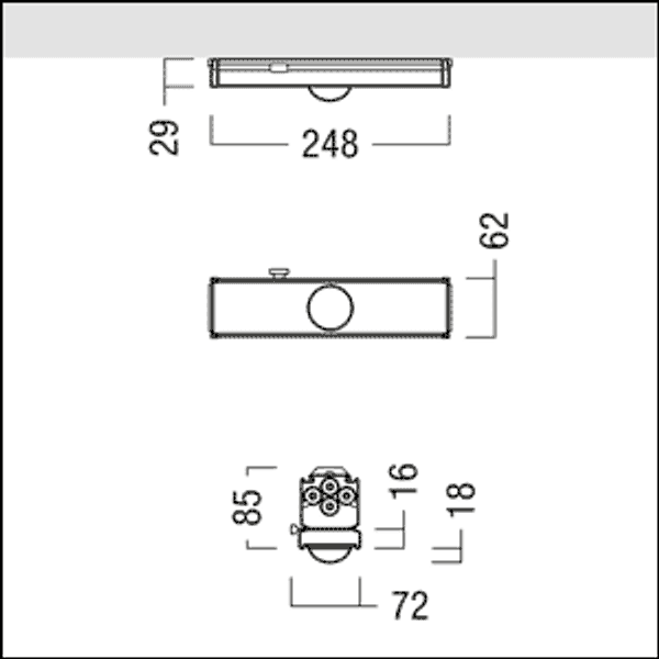 RESPRO TEC-GP ESC ELP WH IP54 - Safety luminaire image 3