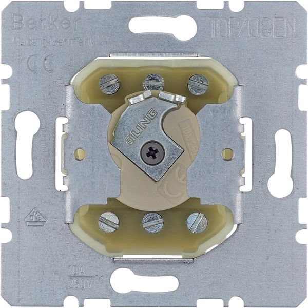 Change-over switch 2pole for lock cylinders, light control image 1